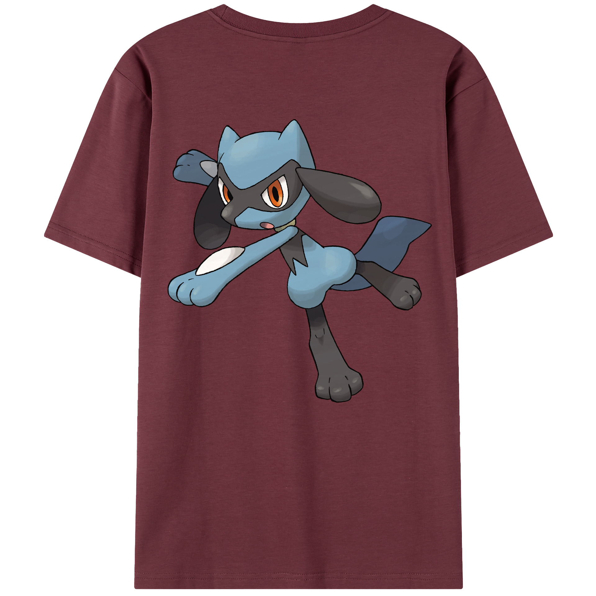 （画像用） ポケットモンスター Pokémon 綿100％半袖Tシャツ（背面プリント）